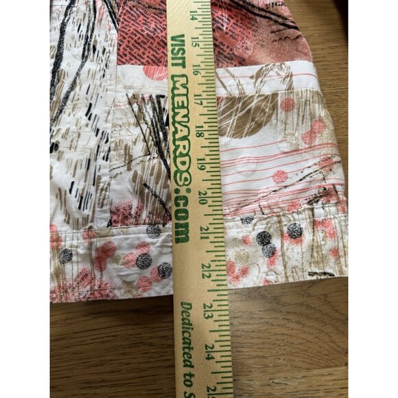 Christopher & Banks Women Jacket Size Medium Long Sleeve Buttons Polka Dots City - Picture 4 of 13